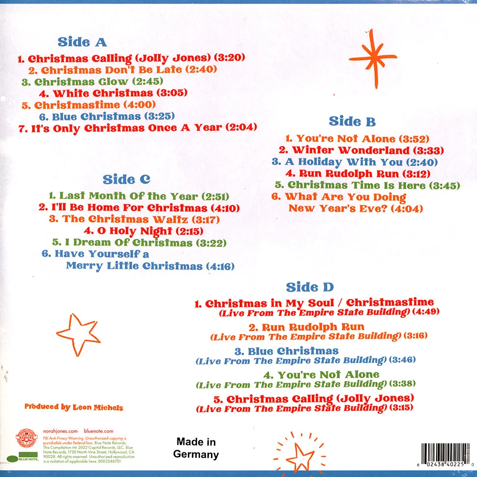 Norah Jones - I Dream Of Christmas 2022 Black Deluxe Edition
