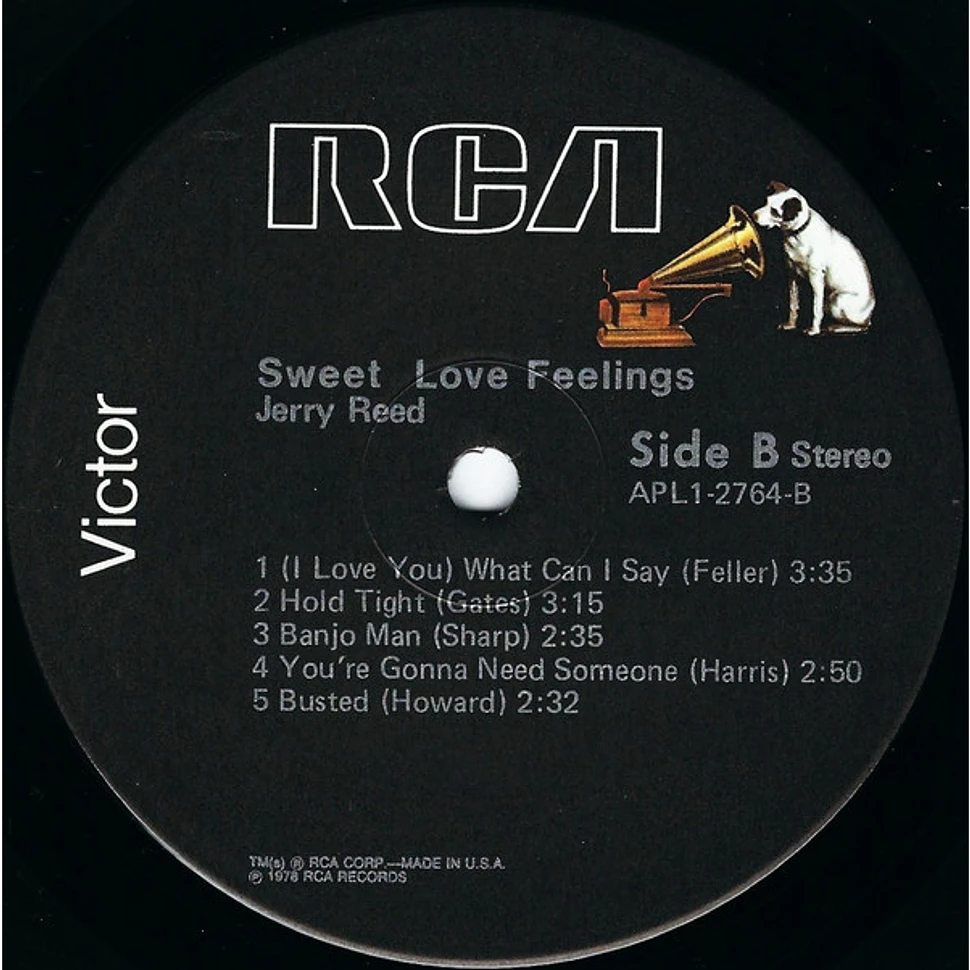 Jerry Reed - Sweet Love Feelings