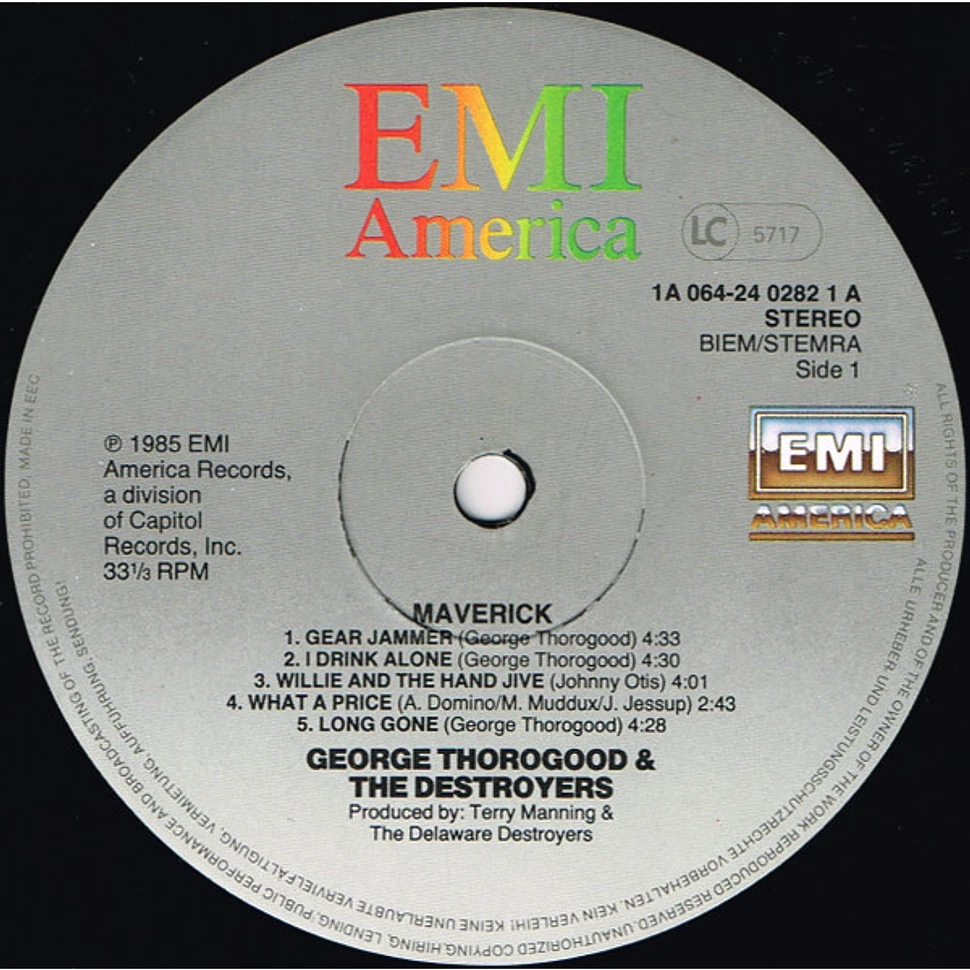 George Thorogood & The Destroyers - Maverick