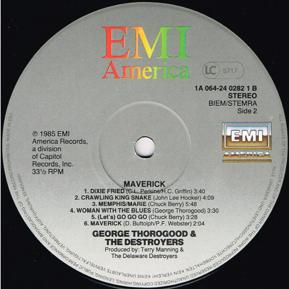 George Thorogood & The Destroyers - Maverick