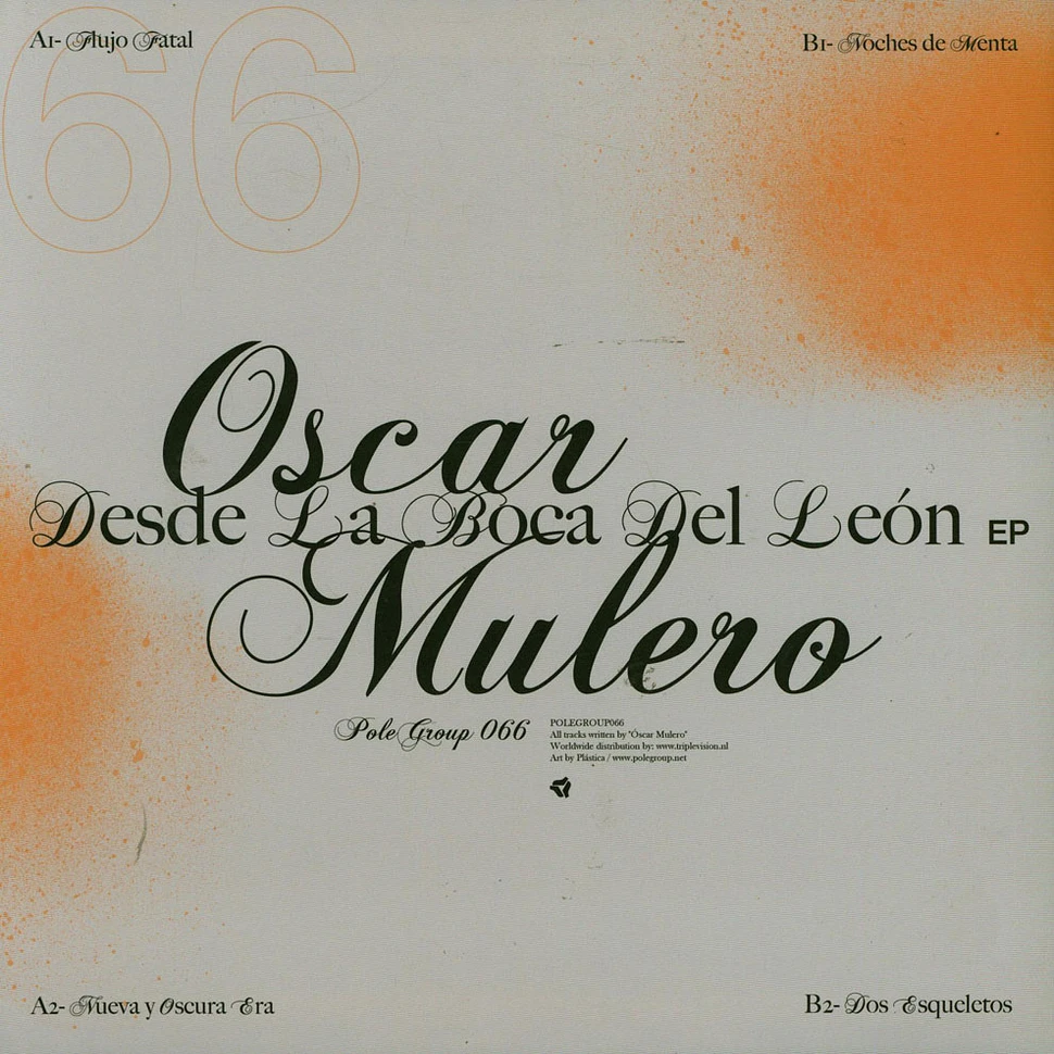 Oscar Mulero - Desde La Boca Del Leon EP