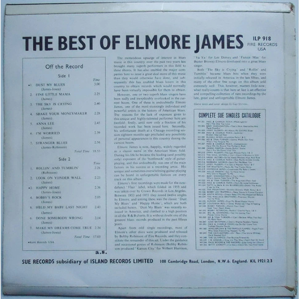 Elmore James - The Best Of Elmore James