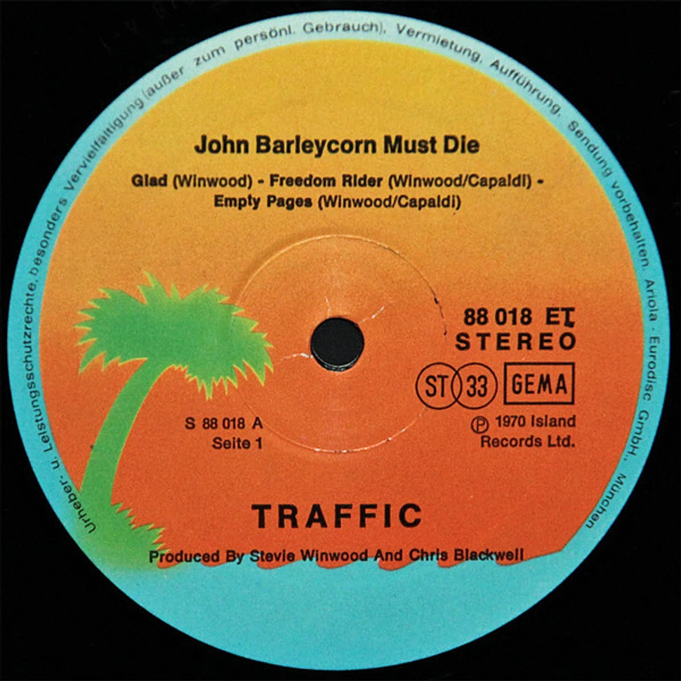 Traffic - John Barleycorn Must Die