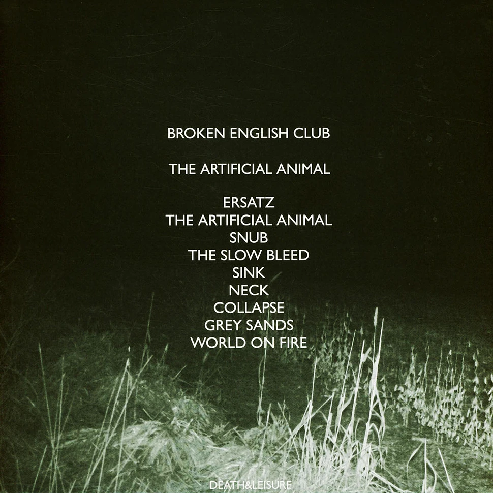Broken English Club - The Artificial Animal