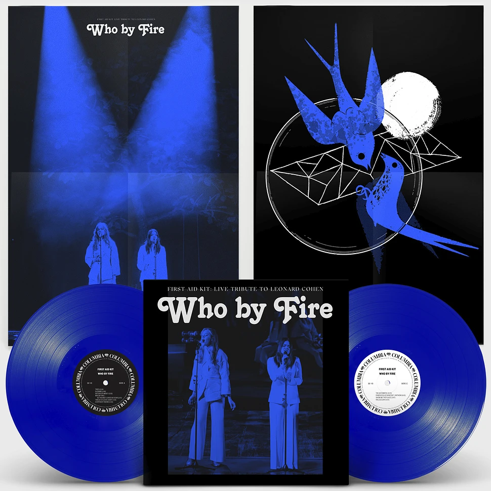 First Aid Kit Who By Fire Live Tribute To Leonard Cohen Blue Vinyl Edition Vinyl 2LP