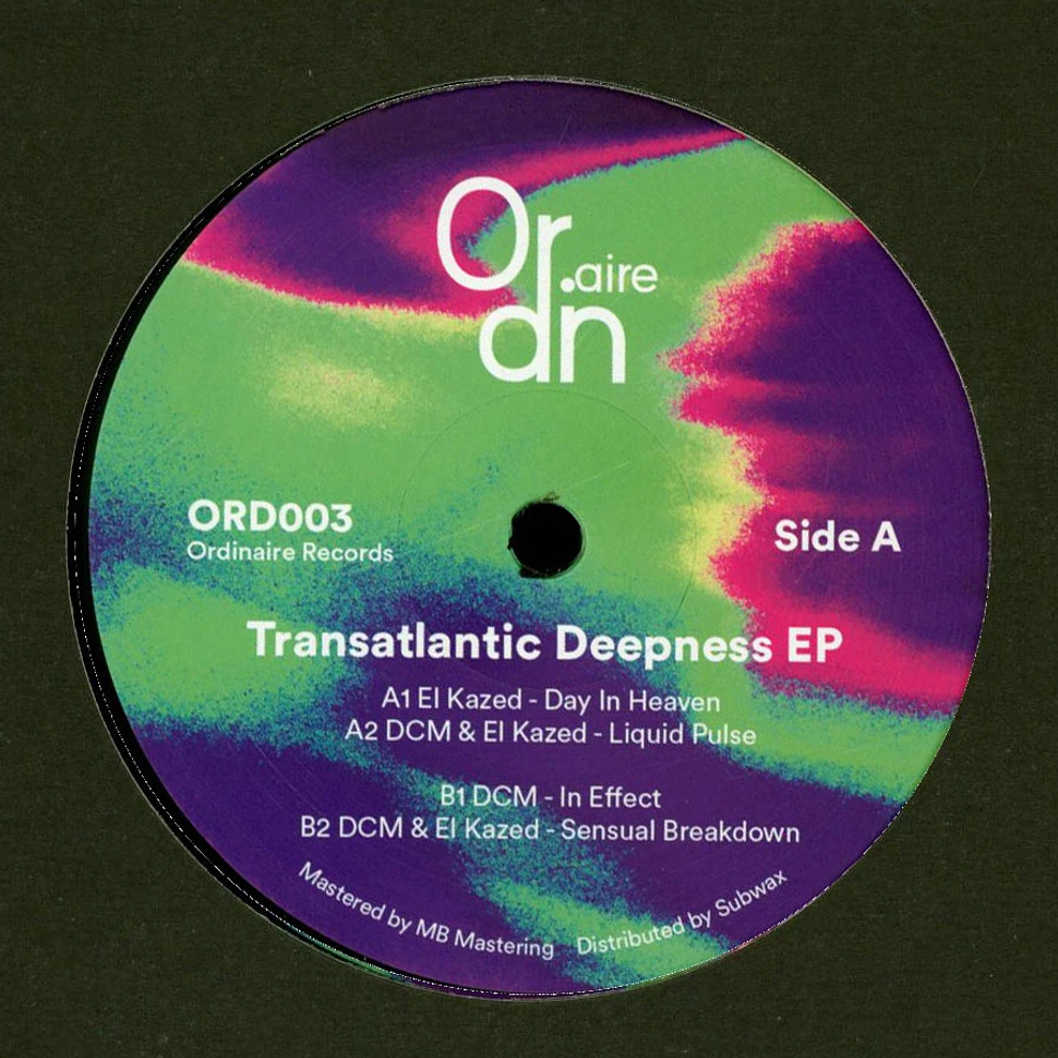 Dcm / El Kazed - Transatlantic Deepness EP