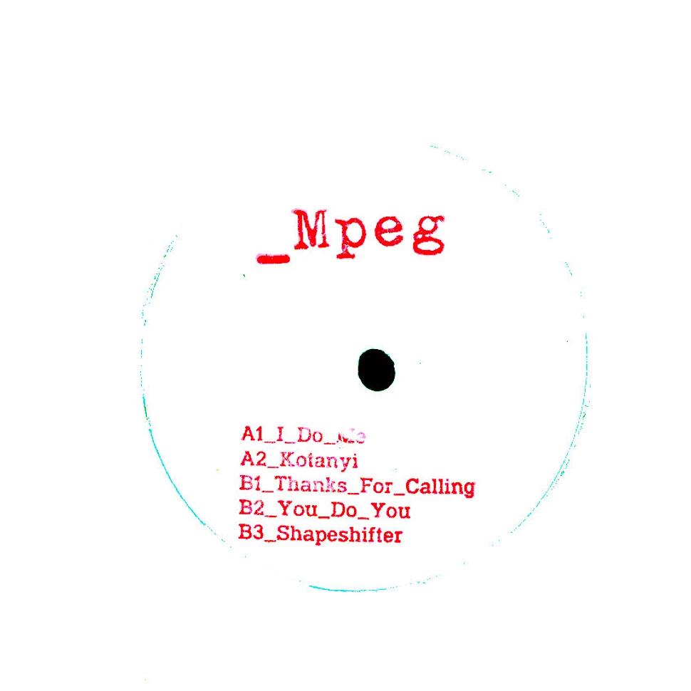 Mpeg - Thanks For Calling EP