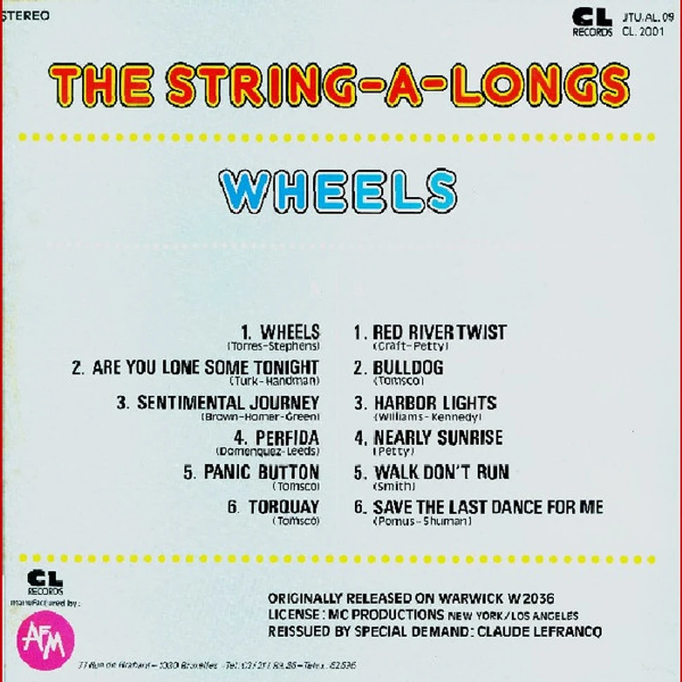 The StringALongs Wheels Vinyl LP BE Reissue HHV