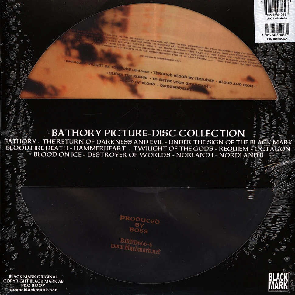 Bathory - Twilight Of The Gods Picture Disc Edition