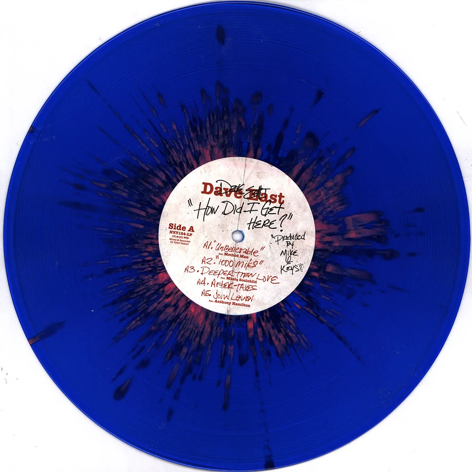 Dave East X Mike & Keys - How Did I Get Here Colored Vinyl Edition