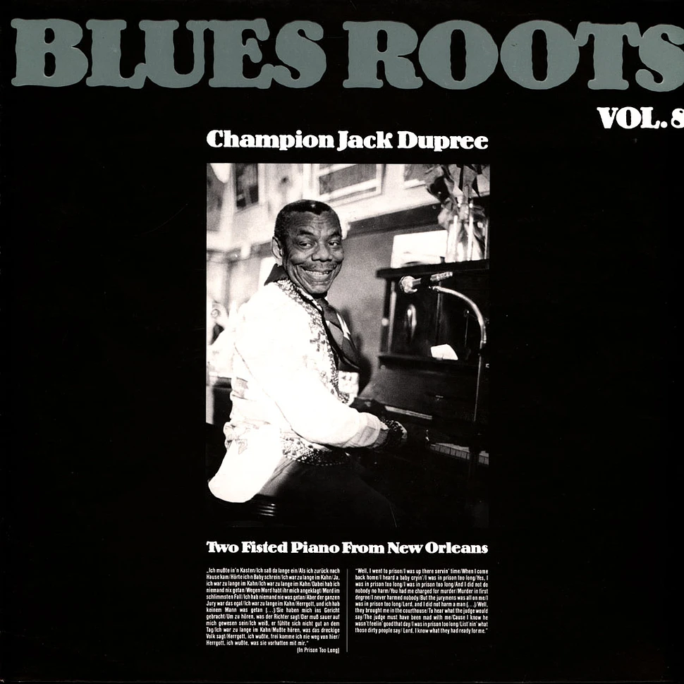 Champion Jack Dupree - Two Fisted Piano From New Orleans