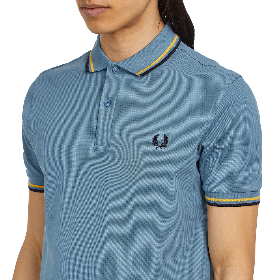 Fred Perry - Twin Tipped Fred Perry Polo Shirt (Ablue / Ghour