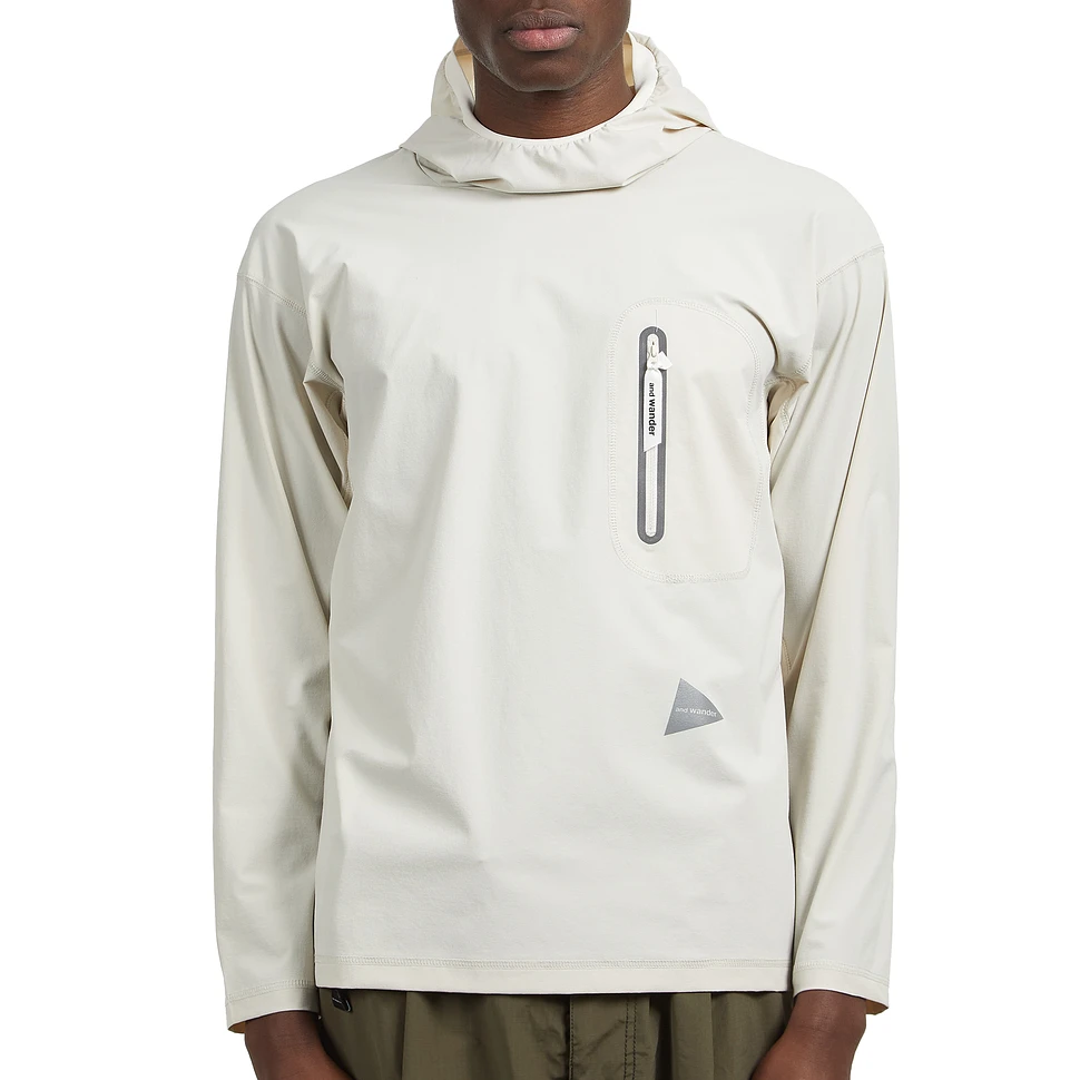 and wander - Cool Touch Pocket Hoodie