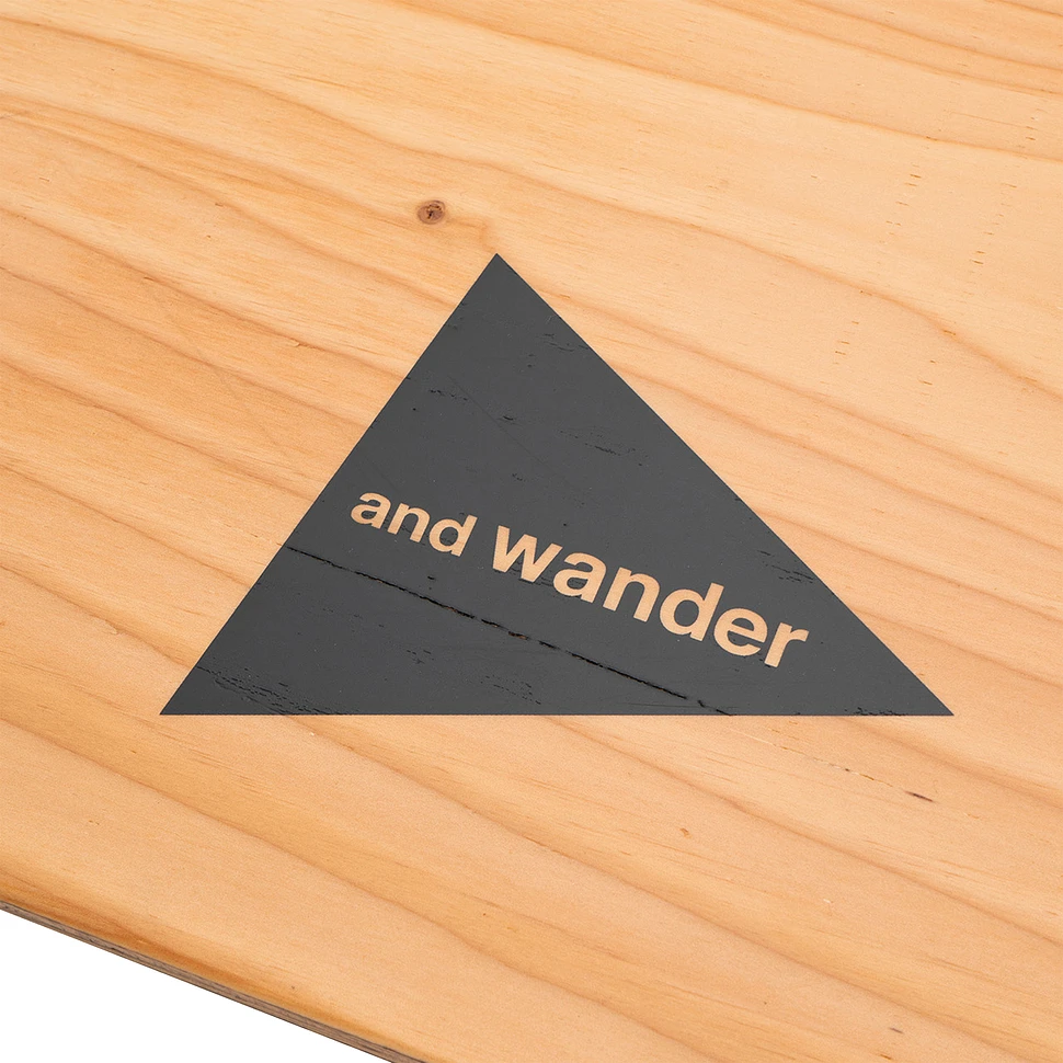 and wander x YOKA - Wood Table Top 50
