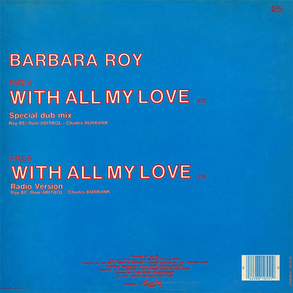 Barbara Roy - With All My Love (Special Dub Mix)