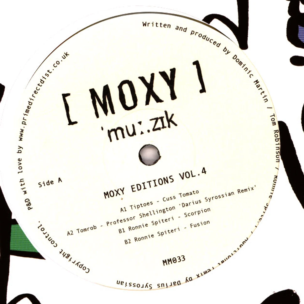Tiptoes - Moxy Muzik Editions Volume 4