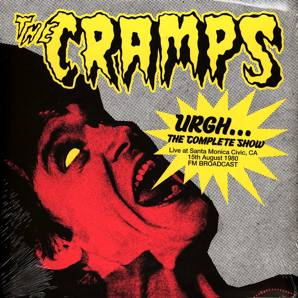 Cramps - Urgh...The Complete Show - Live At Santa Monica Civic 1980 Black Vinyl Edition