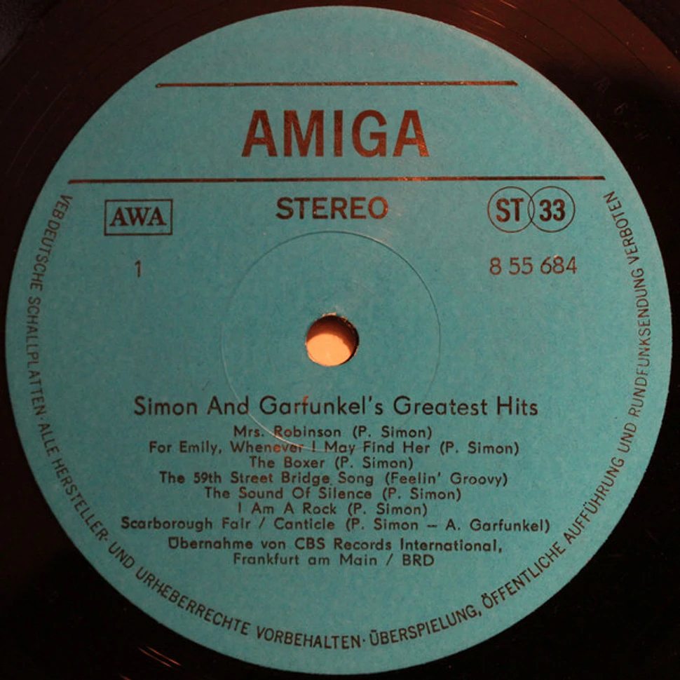 Simon & Garfunkel - Simon And Garfunkel's Greatest Hits