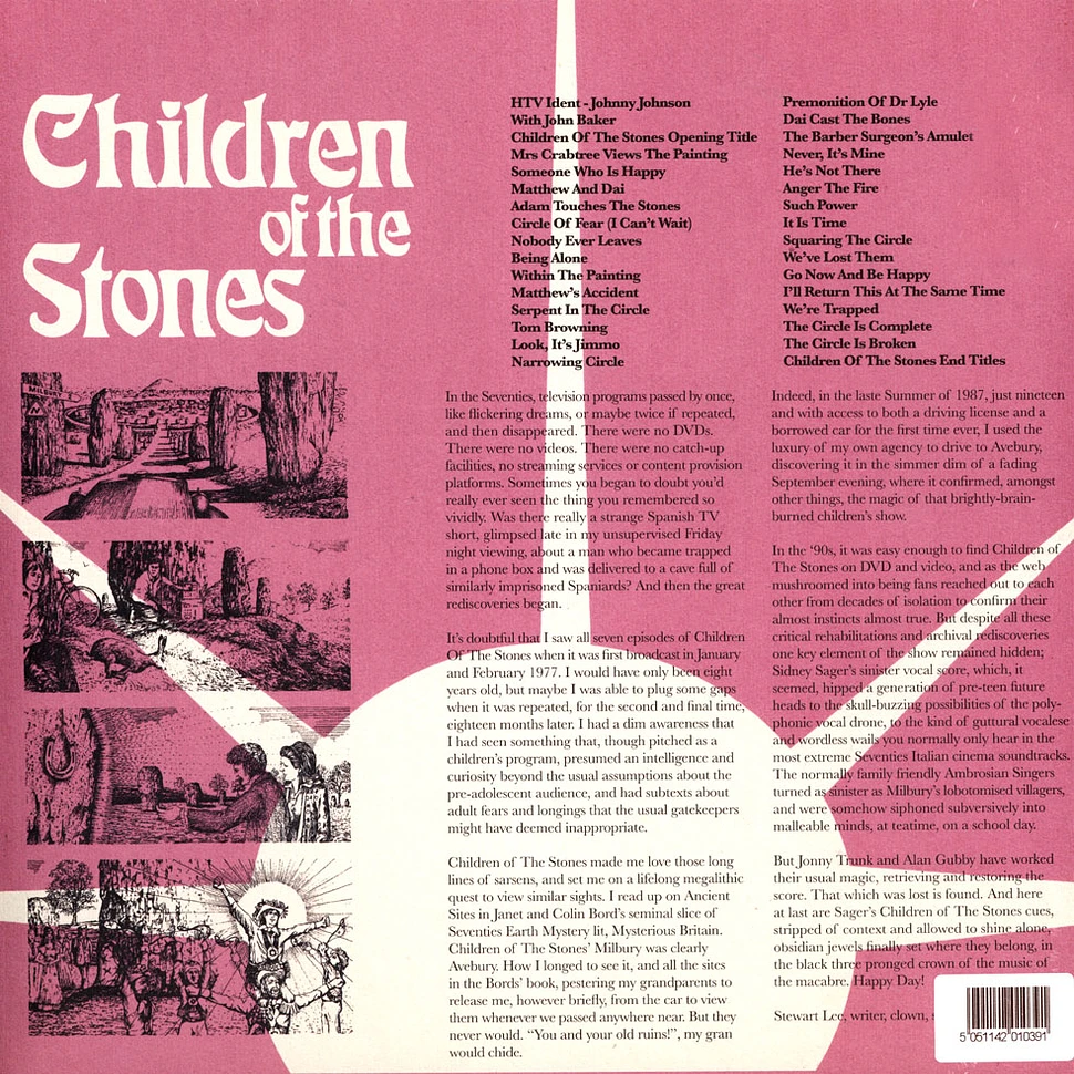 Sidney Sager & The Ambrosian Singers - Children Of The Stones (Original Tv Music)