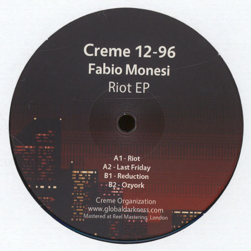 Fabio Monesi - Riot EP
