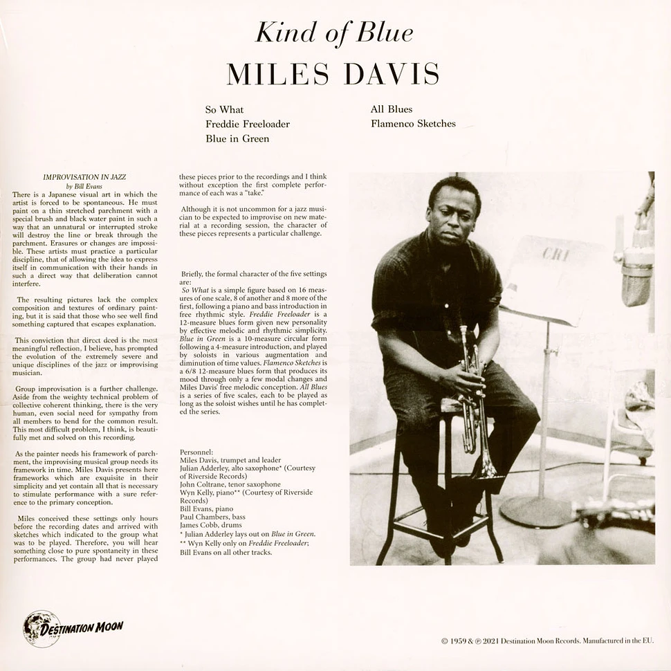Miles Davis - Kind Of Blue Red Vinyl Edition