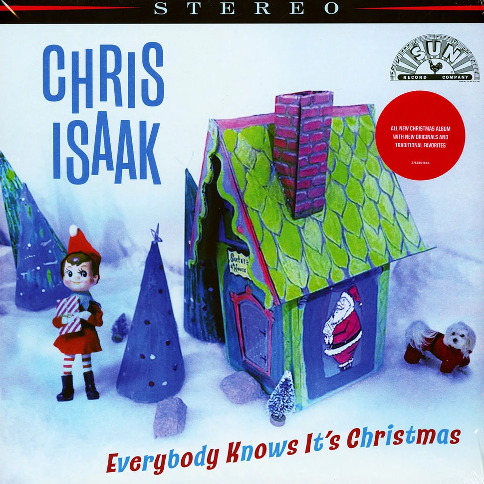 Chris Isaak - Everybody Knows It's Christmas Cotton Candy Vinyl Edition