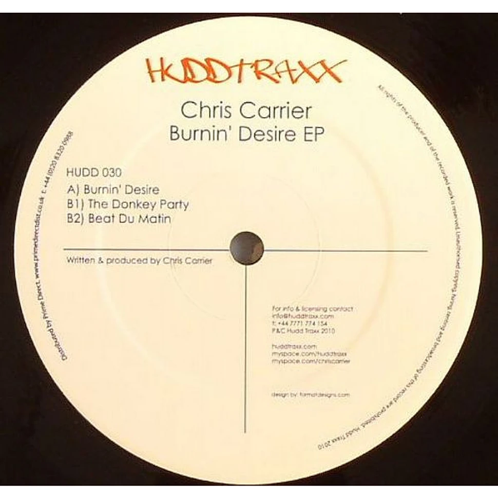 Chris Carrier - Burnin' Desire EP
