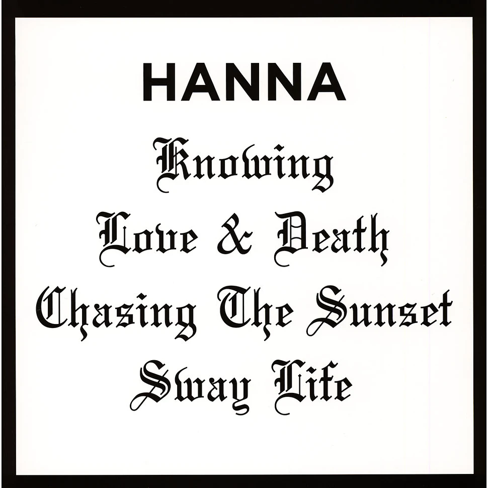 Hanna - Caught In The Mxyzptik EP