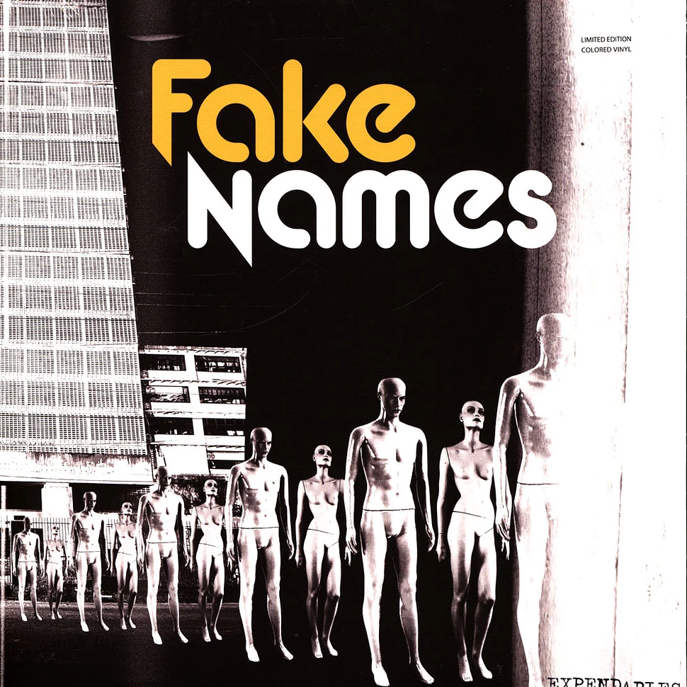 Fake Names - Expendables Black & White Galaxy Vinyl Edition
