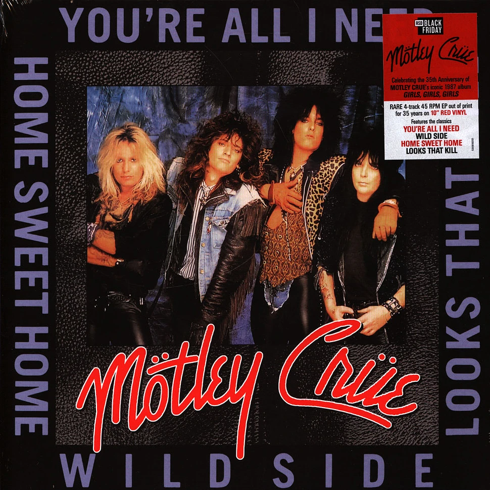 Mötley Crüe - Girls, Girls Girls Tour Ep Black Friday Record Store Day 2022 Edition
