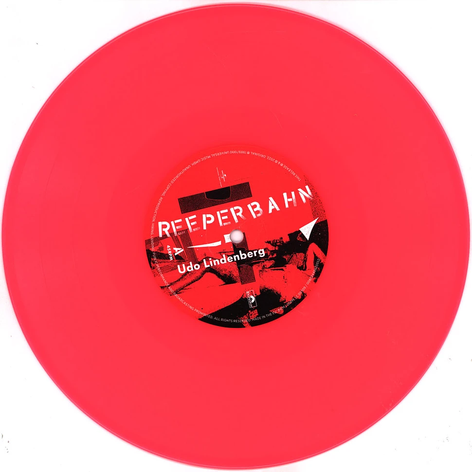 Udo Lindenberg - Reeperbahn Pink Vinyl Edition