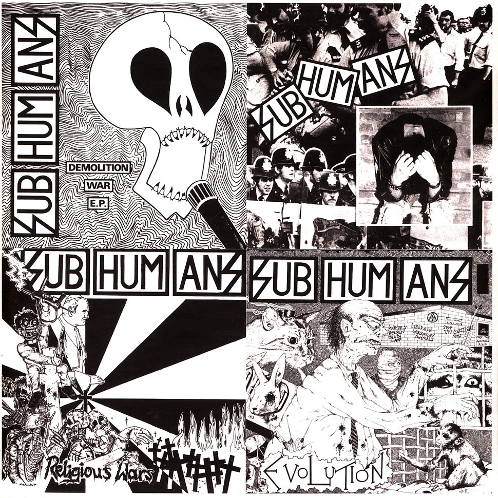 Subhumans - EP-LP Red Vinyl Edition