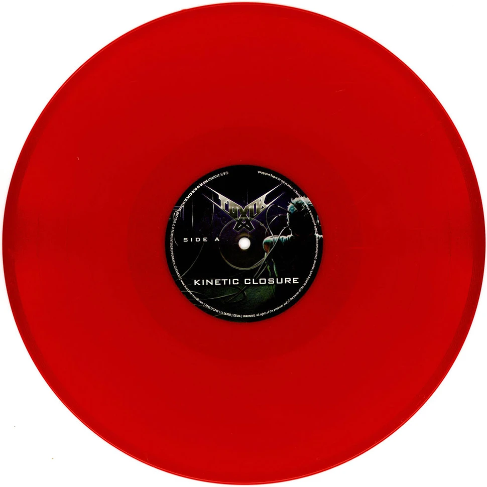 Toxik - Kinetic Closure Red Vinyl Edition