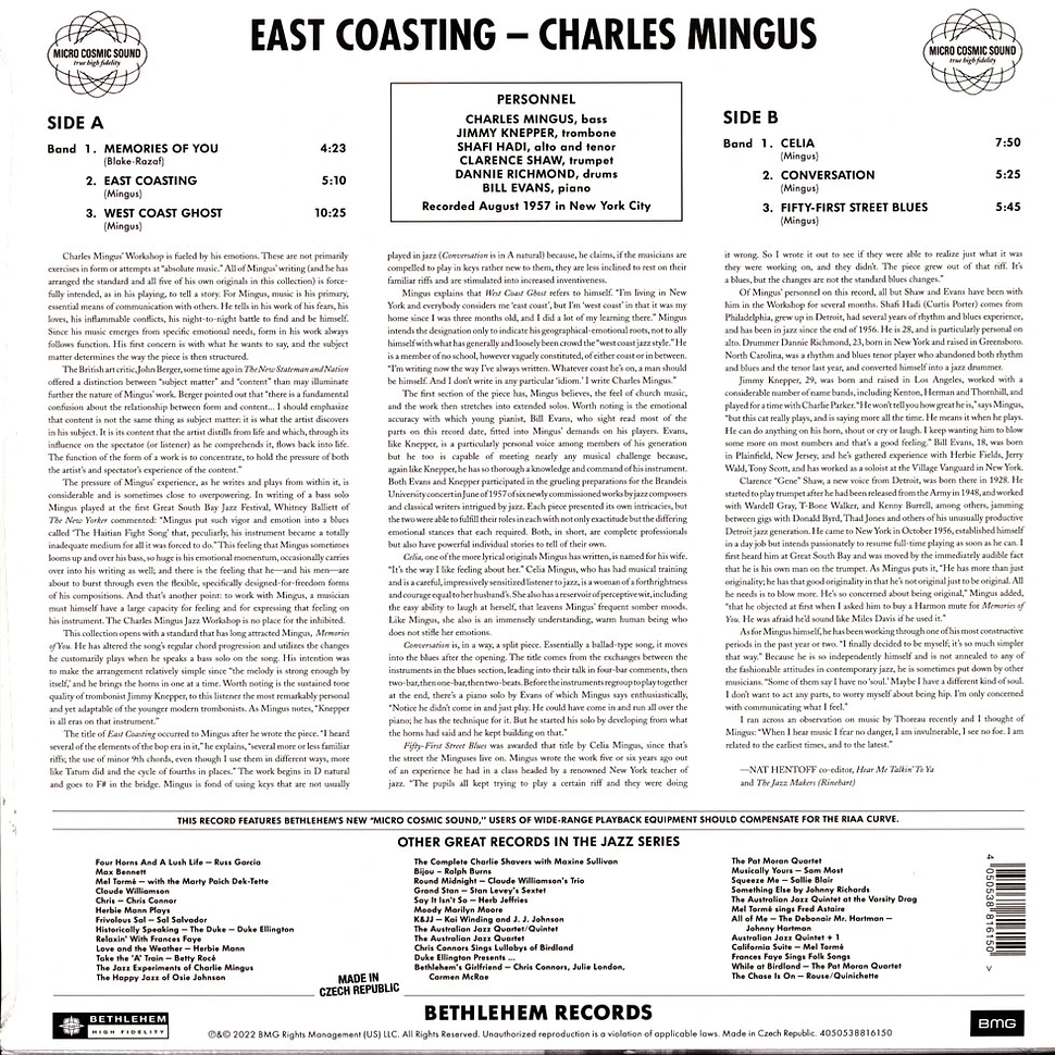 Charles Mingus - East Coasting 2014 Remaster
