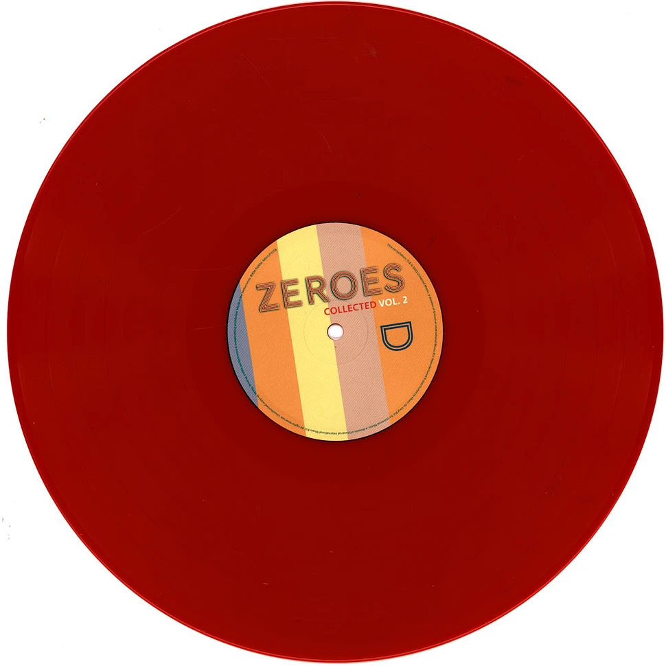 V.A. - Zeroes Collected Volume 2 Red Vinyl Edition