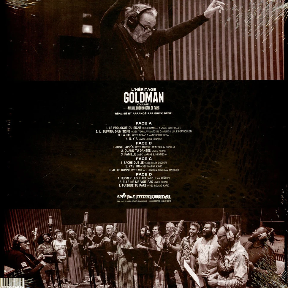 L'heritage Goldman Feat. Le Choeur - L'heritage Goldman Vol. 1 & Le Choe