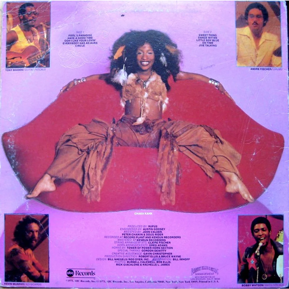 Rufus & Chaka Khan - Rufus Featuring Chaka Khan