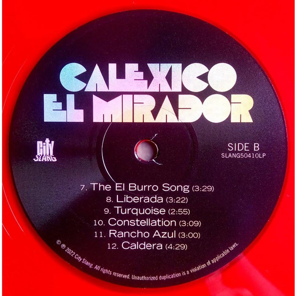 Calexico - El Mirador