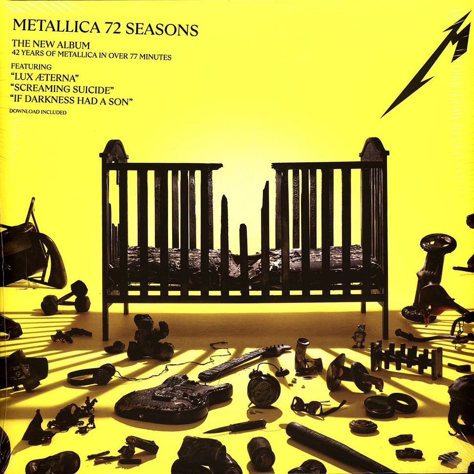 Metallica - 72 Seasons Black Vinyl Edition