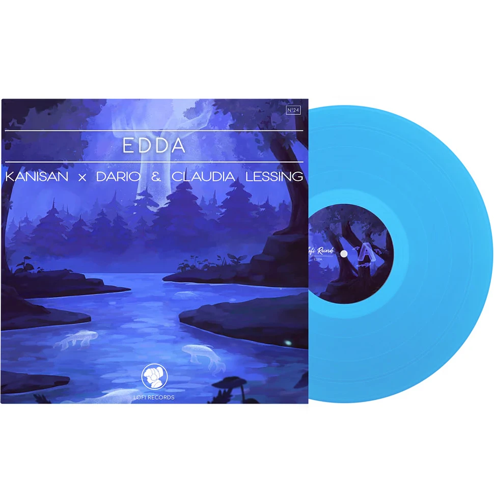 Kanisan X Dario & Claudia Lessing - Edda Blue Vinyl Edition