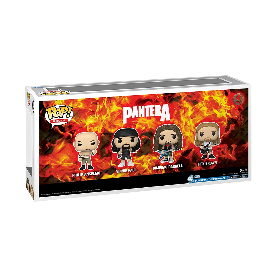 Funko - POP Rocks: Pantera - 4 Pack