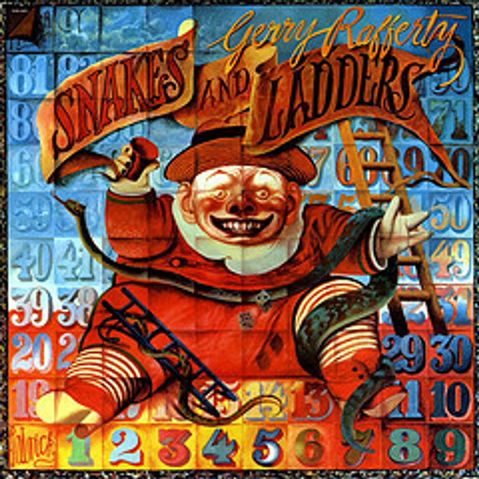 Gerry Rafferty Snakes And Ladders Vinyl LP 1980 US Original HHV