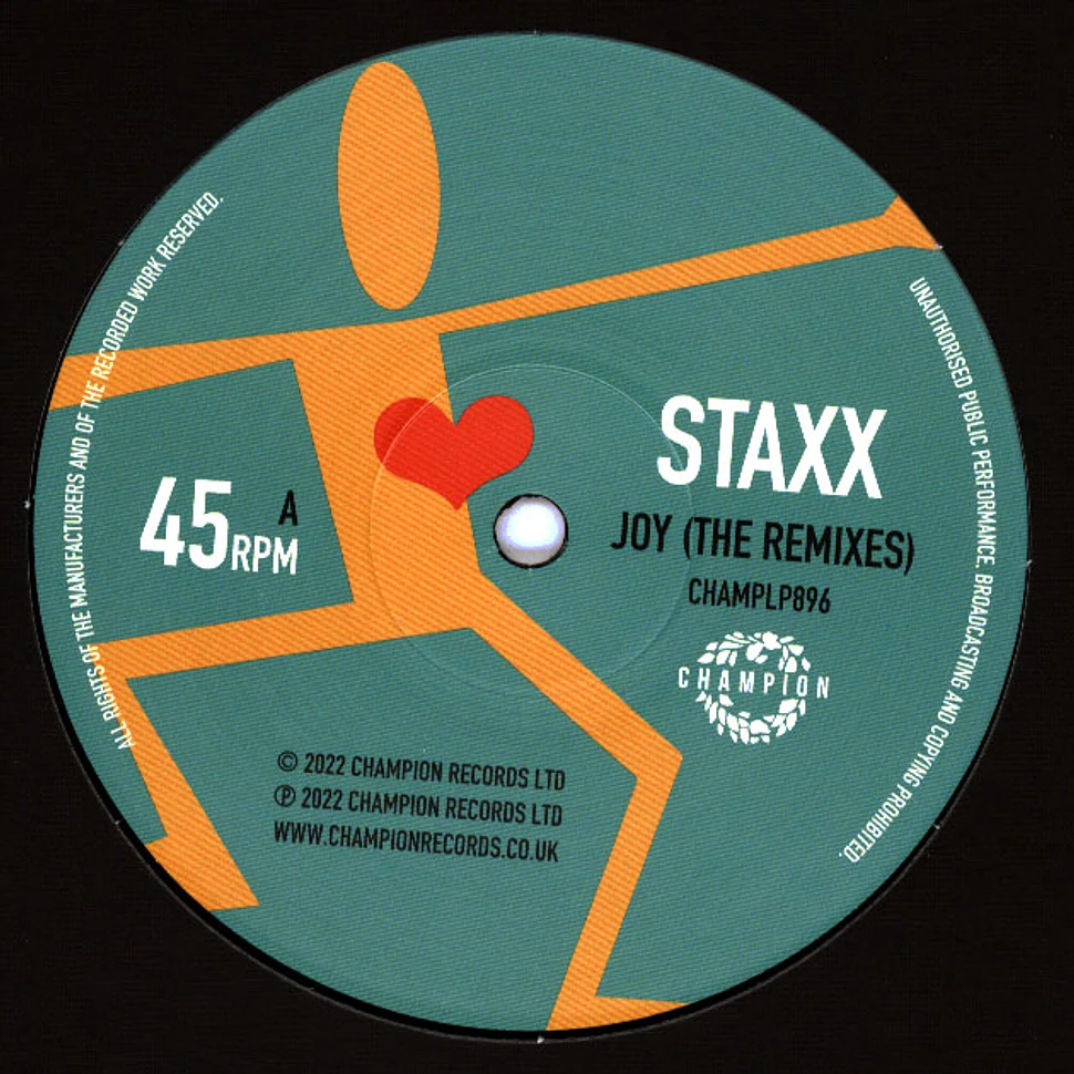 Staxx - Joy: The Remixes