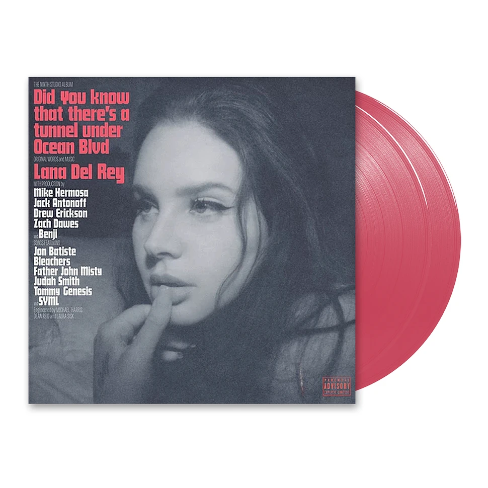 Did you know that there's a tunnel under Ocean Blvd Ed.Exclusiva - 2 Vinilos  Rosa oscuro + Póster - Lana del Rey - Disco