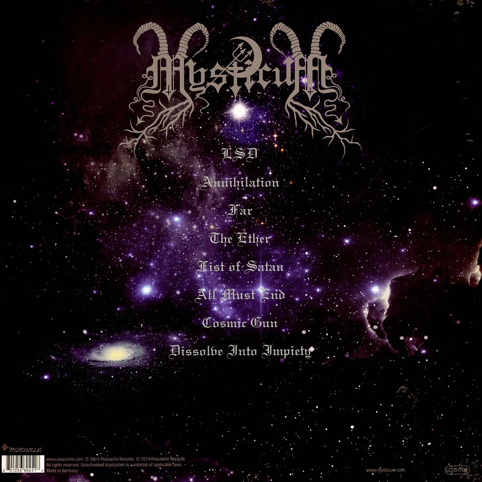 Mysticum - Planet Satan Black