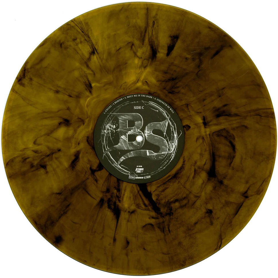 Brainstorm - Metus Mortis Yellow-Black Marbled In Gatefold