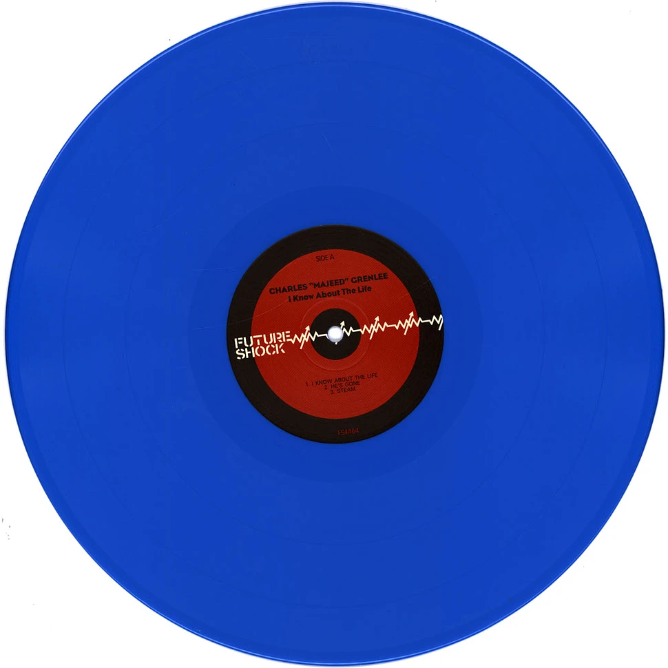 Charles Greenlee - I Know About The Life Blue Vinyl Edtion