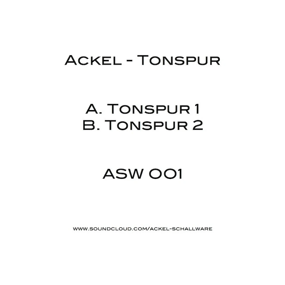 Ackel - Tonspur