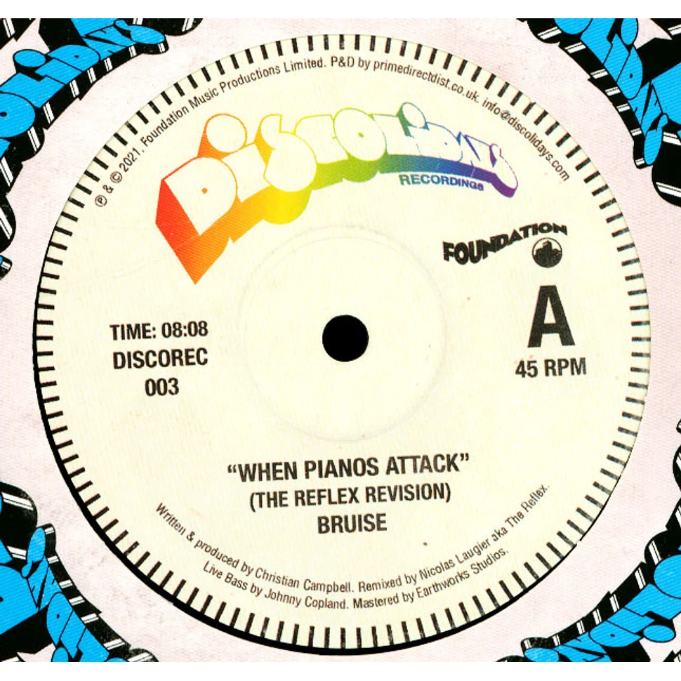 Bruise / Lou Hayter - When Pianos Attack (The Reflex Revisions)