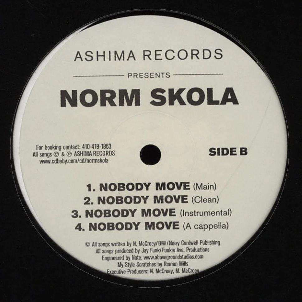 Normskola - My Style / Nobody Move